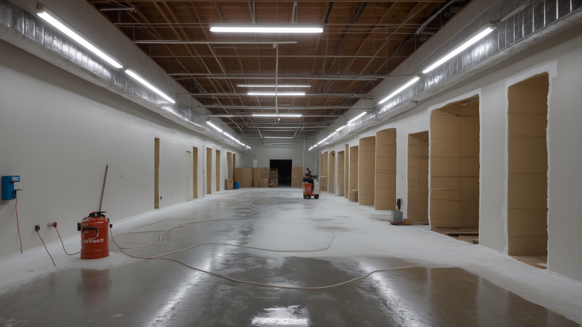Professional measuring attic space for spray foam insulation cost estimate in Levelland